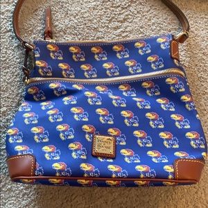 Brand New Dooney & Bourke Kansas Jayhawk purse